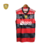 Camisa Flamengo Regata Patrocínios Away 23/24 Torcedor Adidas Masculina - Vermelho e Preto