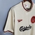 Camisa Retrô Liverpool II 1996/1997 - Torcedor Reebok Masculina - Bege com detalhes em vermelho - Camisas de Futebol | Mk Mantos Esportivos