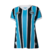 Camisa Grêmio Away I 23/24 - Torcedor Umbro Feminina - Azul com listras pretas e brancas