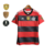 Imagem do Camisa Flamengo Away I Patrocínios 23/24 Torcedor Adidas Masculina - Vermelho e Preto