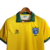 Camisa Seleção Brasileira Retrô I 88/90 Topper Torcedor Maculina - Amarela com gola verde - Camisas de Futebol | Mk Mantos Esportivos