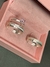 ALESSANDRA - 4mm com 15 pedras + brind anel solitário - comprar online