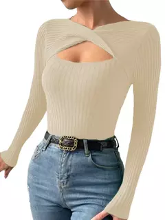 Camiseta Manga Longa oco na internet
