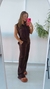 Conjunto em Tricot Chocolate