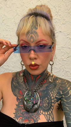 Cyber Sunglasses Blue - comprar online