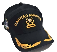 BONÉ CAPITÃO AMADOR PRETO