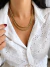 Colar e pulseira veneziana com verniz italiano corrente cordão moda feminina - comprar online