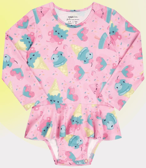 Maiô Manga Longa Tchibum Kamylus