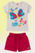 Conjunto Infantil Feminino Blusa + Short na internet