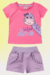 Conjunto Infantil Feminino Blusa + Short na internet