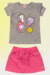 Conjunto Infantil Feminino Blusa + Short/Saia - comprar online