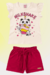 Conjunto Infantil Feminino Blusa + Short - comprar online