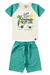 Conjunto Infantil Camiseta + Bermuda na internet