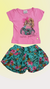 Conjunto Blusa + Short Balone Fakini Kids