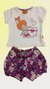 Conjunto Blusa + Short Flintstones Fakini Kids