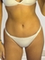 CALCINHA - branco com bronze