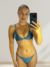 TOP - estampa com azul - comprar online