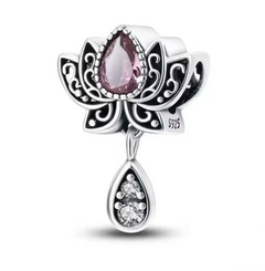 Charm FLOR LOTO - Plata 925