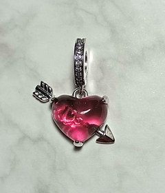 Charm Corazon FLECHA - Plata 925 - comprar online