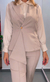 Conjunto calça e colete alfaiataria Sueli - comprar online
