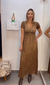 Vestido longo animal print na internet