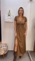 Imagem do Vestido longo animal print