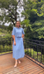 Conjunto Laise Anne azul - loja online