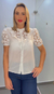 Blusa social em Renda Renata