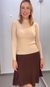 Saia Maria plissada Tricot - comprar online