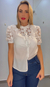 Blusa social em Renda Renata