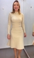 Saia plissada Tricot Bia - dmelmoda