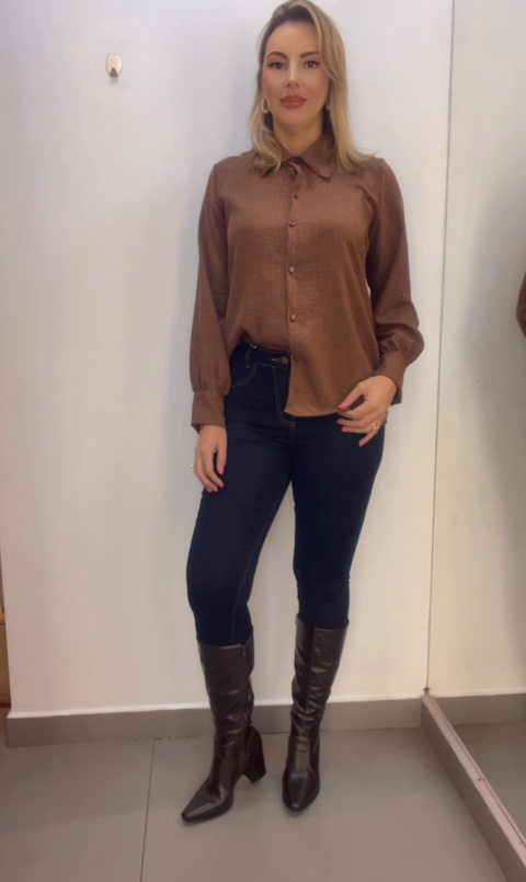 Calça jeans Skinny Lorena com elastano - comprar online