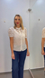 Blusa social em Renda Renata - loja online