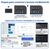 Kit De Teclado e Mouse Via Bluetooth Sem Fio
