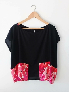 Blusas Combinadas En Creppe Oversize en internet