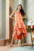 Vestido com Babado e Bordado na internet