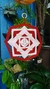Mandala Palito 8 pontas Grande - Vinho na internet