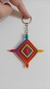 Chaveiro Mandala Palito 4 pontas - Arco-íris - comprar online