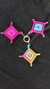 Chaveiro Mandala Palito 4 pontas - Magenta - loja online