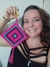Mandala Palito 4 pontas - Magenta - Sou Leoa Shop