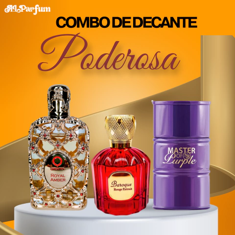 COMBO DE DECANTES MULHER PODEROSA