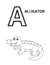 ABC Coloring Book: Animals and Alphabet Coloring Pages - buy online