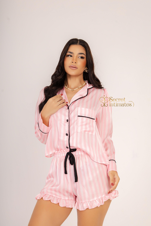 Pijama Victoria - manga longa