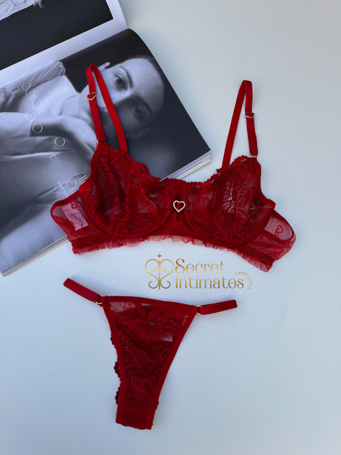 Conjunto Encanto - Vermelho
