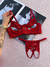 Conjunto Fogo - Vermelho