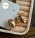 Arete chunky oro laminado 18k - comprar en línea