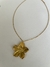 Collar Flor dorado - comprar en línea