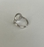 Imagen de Anillo cuadro dorado y plateado