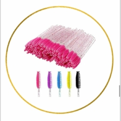 Peine cepillo de cejas con glitter