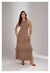 VESTIDO CANELADO BABADOS